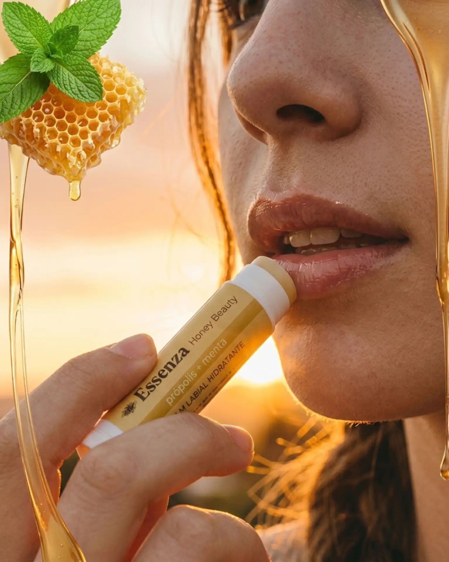 Hidratante Labial De Própolis Com Menta